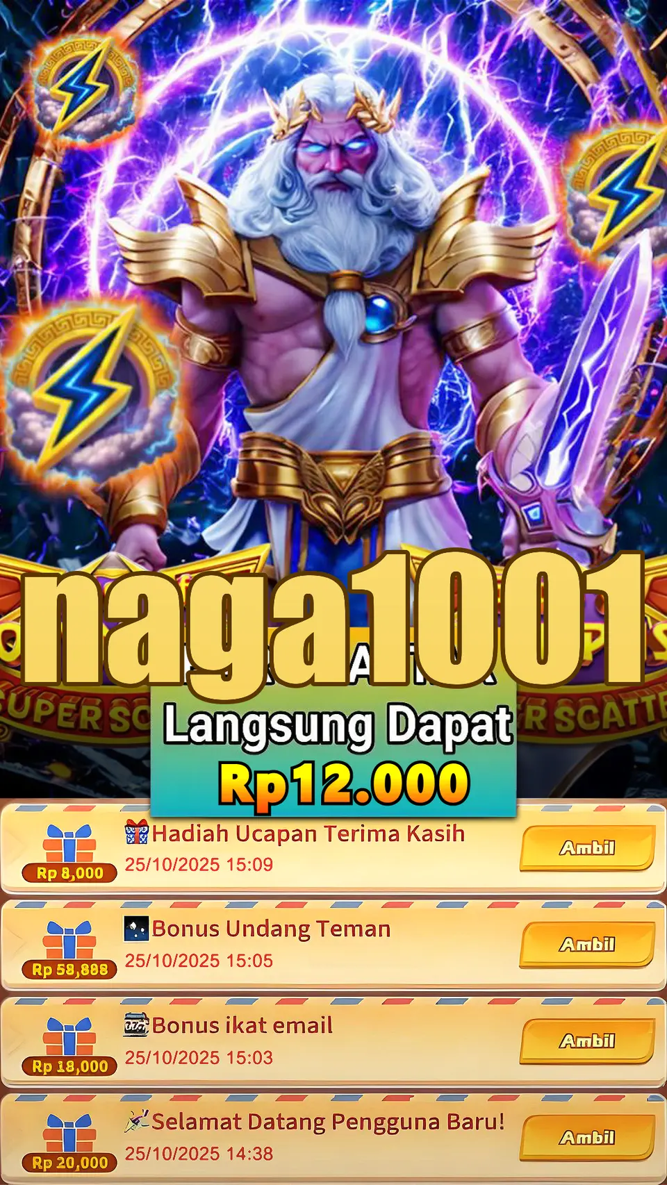 naga1001 Tangkapan Layar - APK Resmi